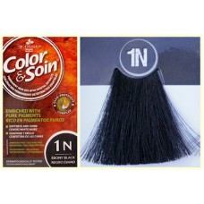Plaukų dažai Color&Soin 1N